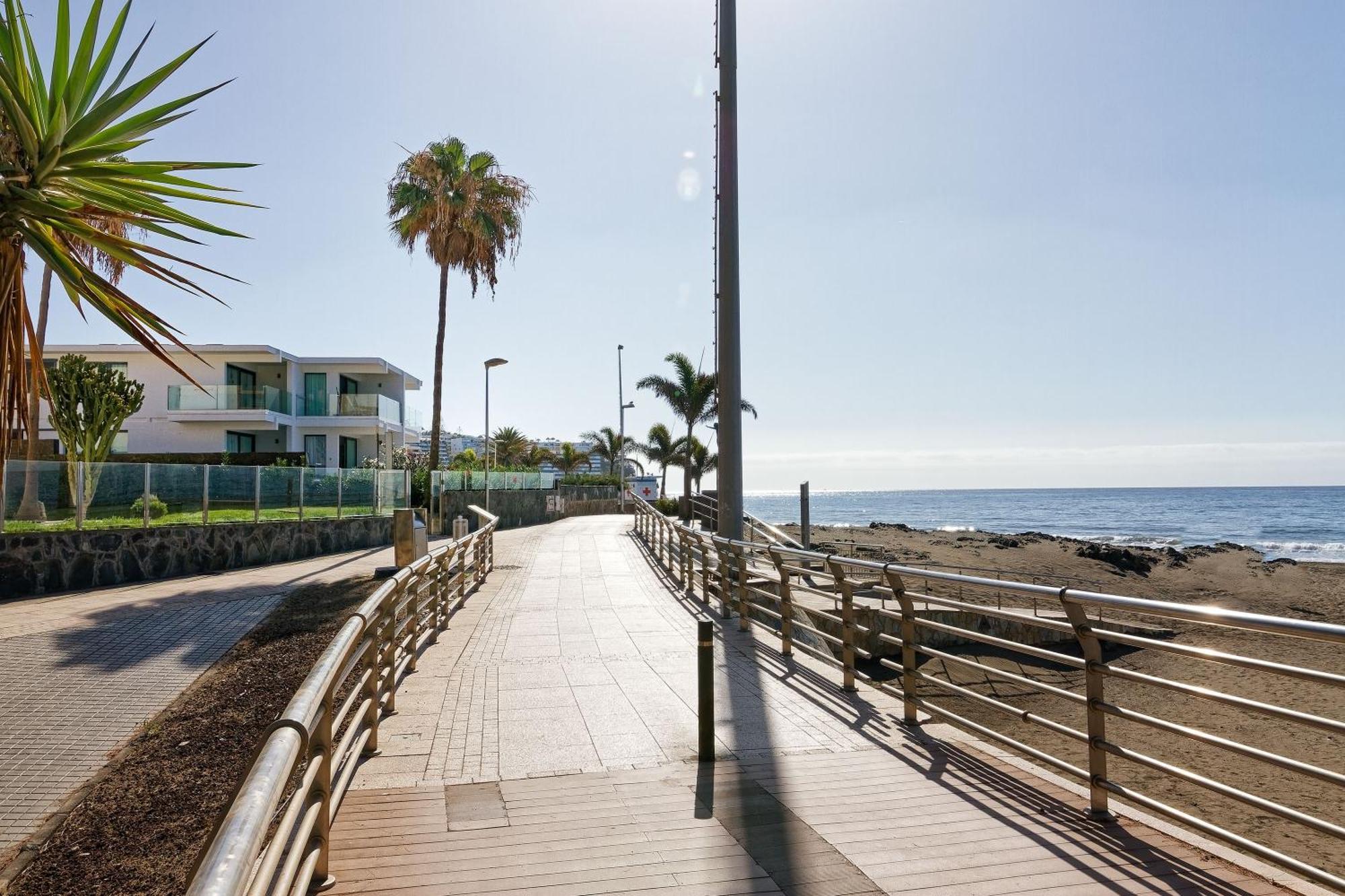 Amapola Ocean - Recien Reformado, Frente Al Mar Apartman San Agustín Kültér fotó