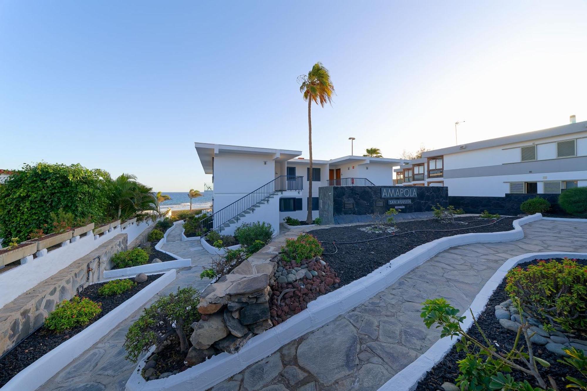 Amapola Ocean - Recien Reformado, Frente Al Mar Apartman San Agustín Kültér fotó