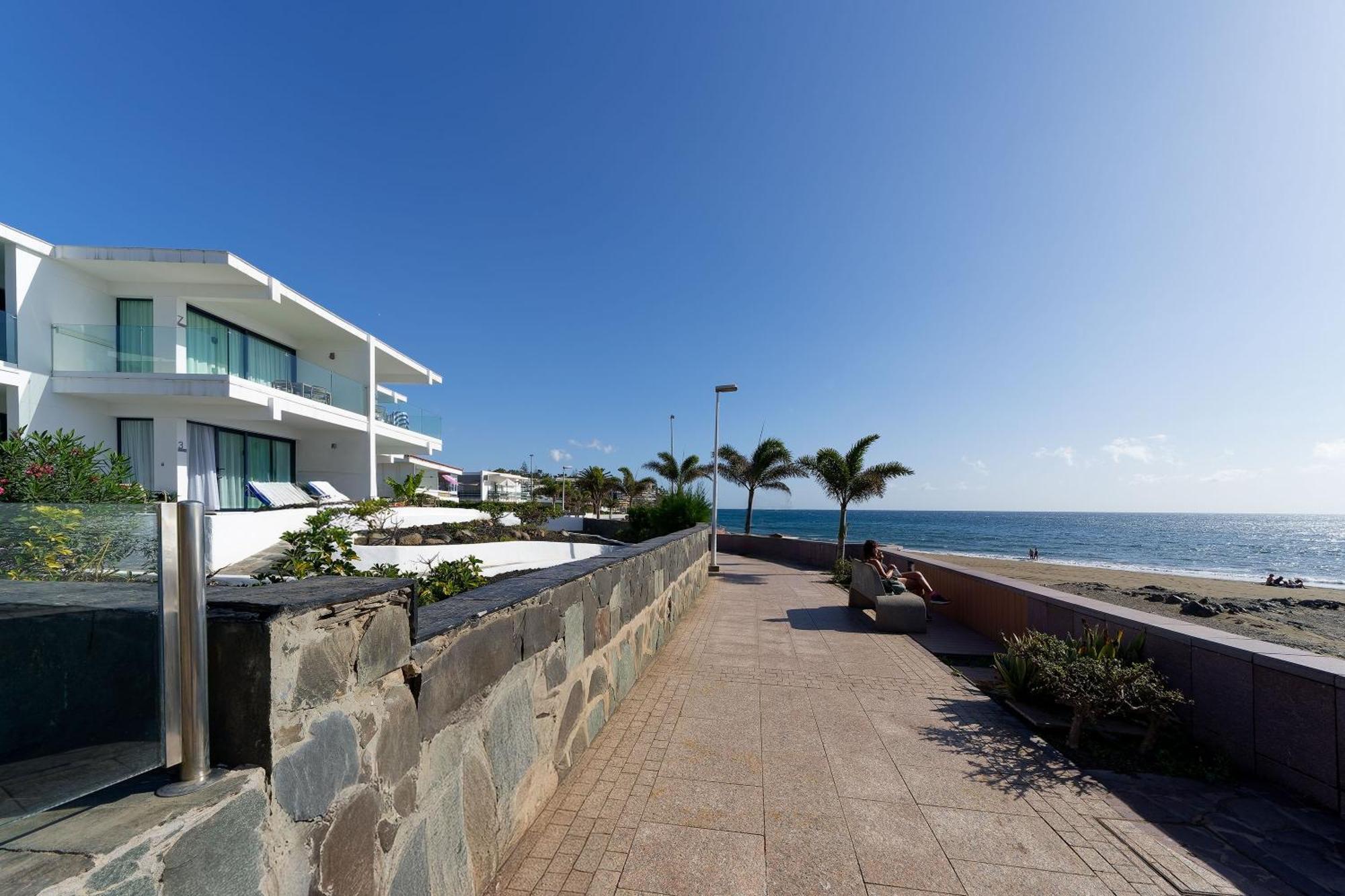 Amapola Ocean - Recien Reformado, Frente Al Mar Apartman San Agustín Kültér fotó
